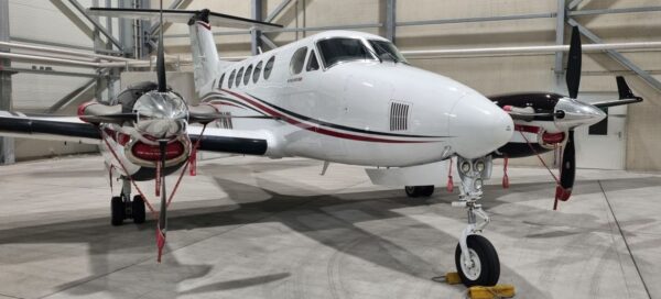 2021 Beechcraft King Air 250 (OE-FWN) Turboprop Aircraft For Sale From Austin Jet on AvPay aircraft exterior front right