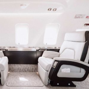 2021 Challenger 650 for sale by Avcon GmbH in Germany. Interior seating - Copy