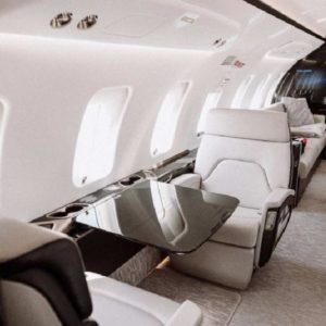 2021 Challenger 650 for sale by Avcon GmbH in Germany. Passenger table - Copy