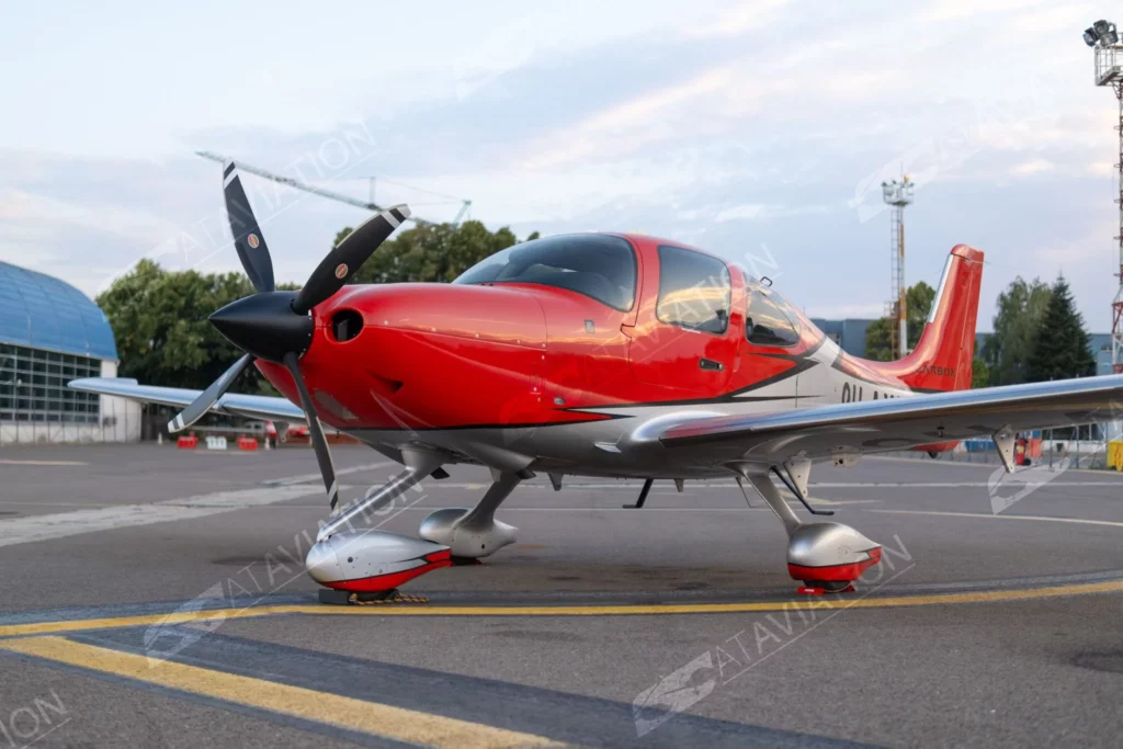 2021 Cirrus SR22 T Single Engine Piston Aircraft For Sale From AT Aviation On AvPay aircraft exterior front left