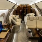 2021 Gulfstream G600 Private Jet For Sale on AvPay by Affinity Aviation. Interior facing rear