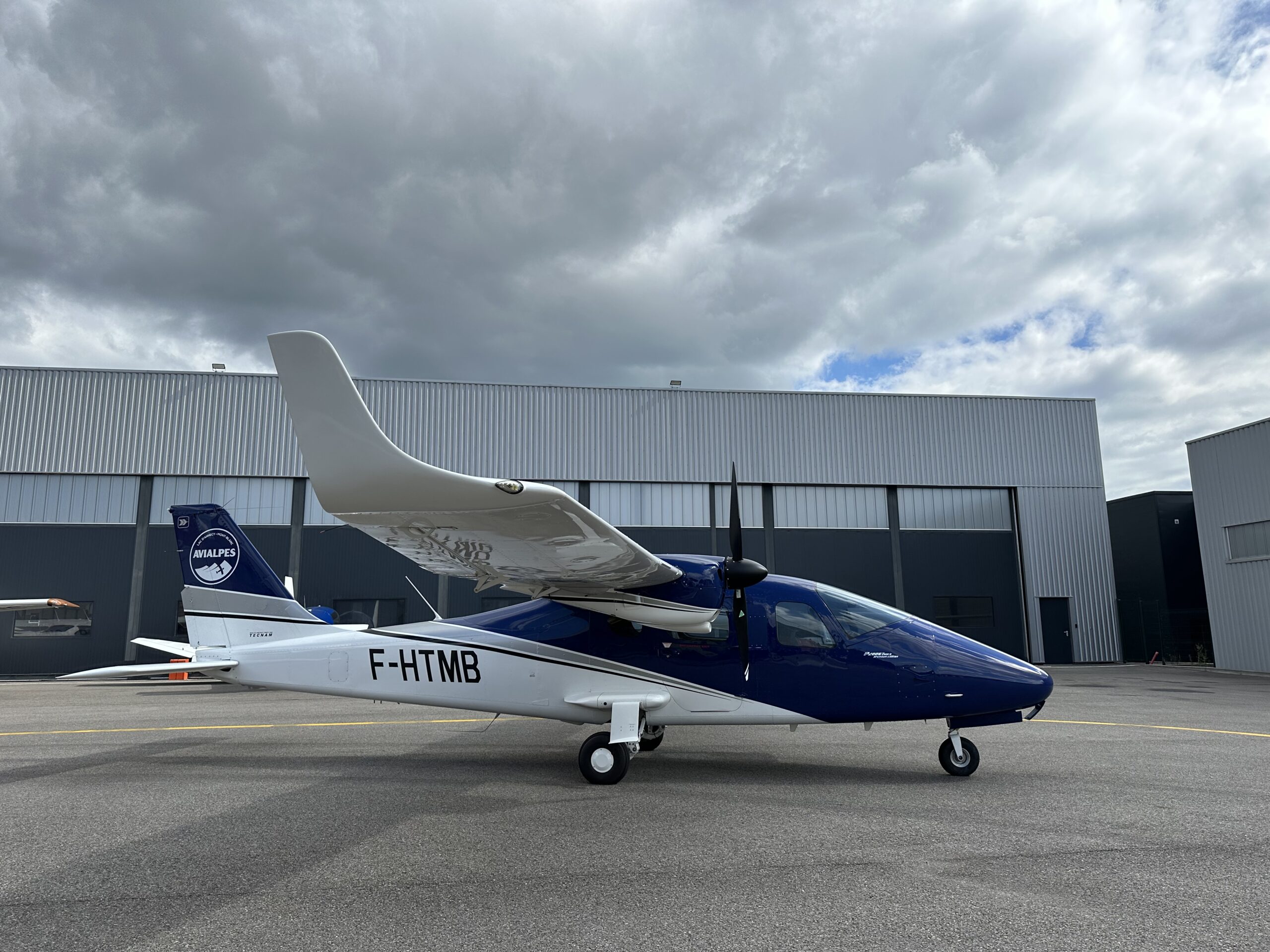 2021 Tecnam P2006T Multi Engine Piston Aircraft For Sale (F-HTMB) From Aviation Sales International On AvPay aircraft exterior right side