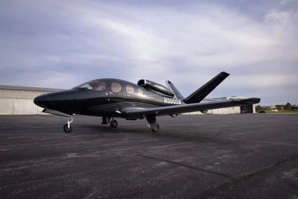 2022 Cirrus SF50 G2+ Vision Jet For Sale From Lone Mountain Aircraft On AvPay aircraft exterior front left