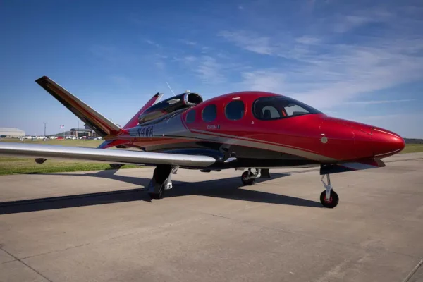 2022 Cirrus SF50 G2+ Vision Jet For Sale (N4WA) From Lone Mountain Aircraft On AvPay aircraft exterior front right