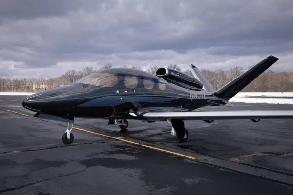 2023 Cirrus SF50 G2+ Vision Jet For Sale (N80TL) From Lone Mountain Aircraft On AvPay aircraft exterior front left