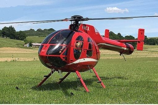 AMD 520 NOTAR Turbine Helicopter For Sale From Eurotech Helicopter Services helicopter exterior