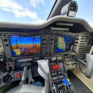 AT Aviation Honiton On AvPay avionics in cockpit