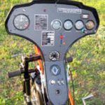 Aeros Cross Country Trike console and instruments