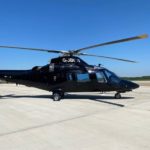 Agusta A109E Power Elite For Sale by Flightline Aviation. View of the helicopter's right hand side