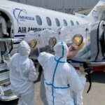 Air Ambulance Service From Owenair On AvPay loading patient