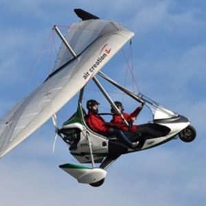 Air Creation Tanarg Neo 912iS Tricycle in flight front right