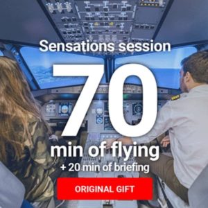 Sensations session on the Airbus A320 Flight Simulator with Aviasim Brussels