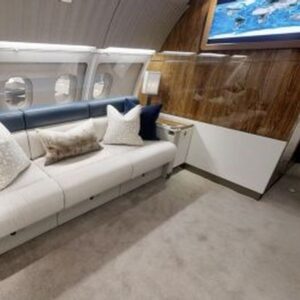 Airbus ACJ318 Charter Aircraft From Comlux Aircraft Charter interior sofa