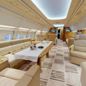 Airbus ACJ318 for sale by Comlux. Dining Room-min