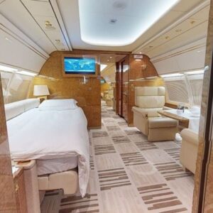 Airbus ACJ318 for sale by Comlux. Rear bedroom-min
