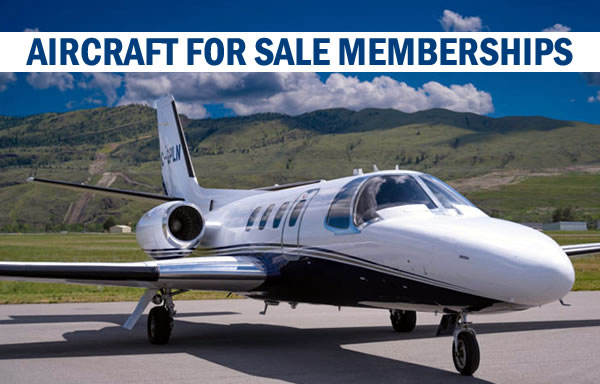 Aircraft for Sale Memberships on AvPay