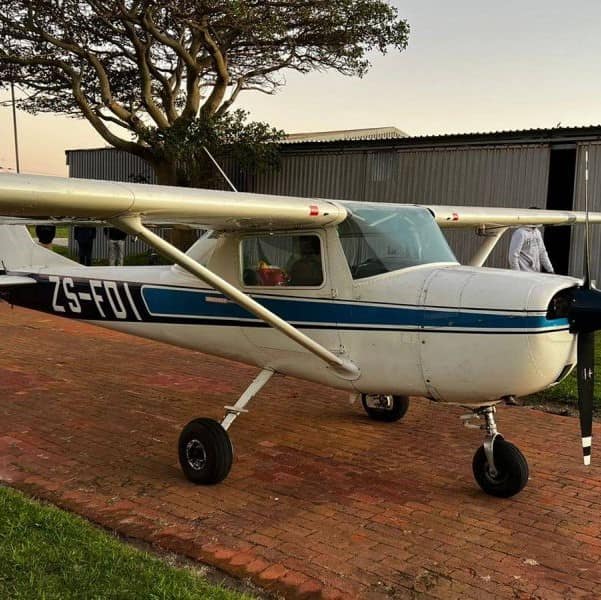 Algoa Flying Club front right outside hanger