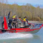 Alpine Jet Boat Air Boat Experience Scenic Flight From Christchurch Helicopters air boat