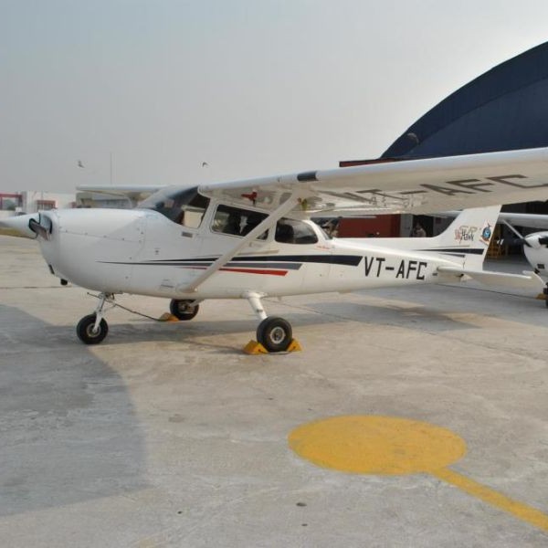 Ambitions Aviation Academy on AvPay. Aircraft parked in front of the hangar