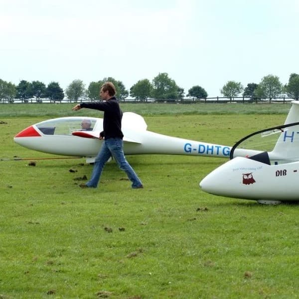 Grob 102 Astir G-DHTG Glider For Hire with Trent Valley Gliding Club