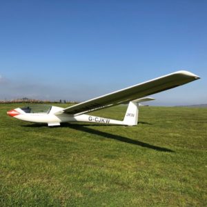 Grob 102 Astir JWK Glider For Hire from Bath Wiltshire & North Dorset Gliding Club