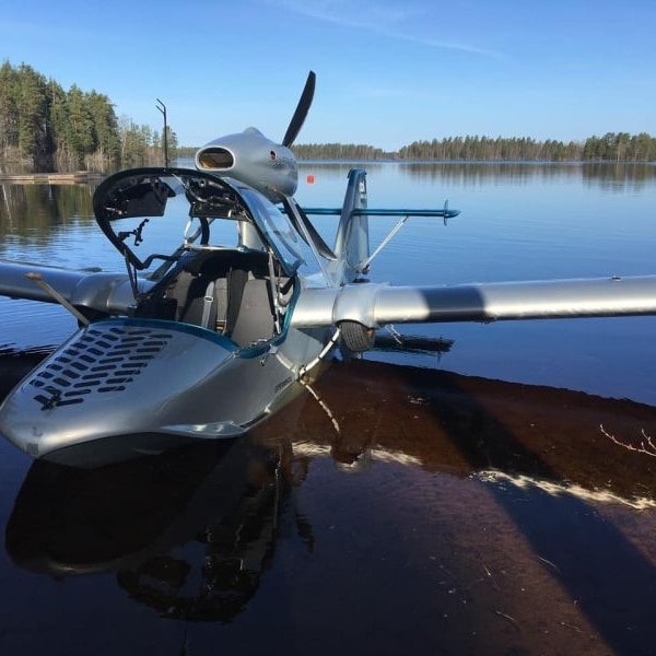 Atol Aviation. Parked at the lake-min