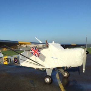 Auster Airplane Canopy & Cowling Cover For Sale by Cloud Dancers in Germany