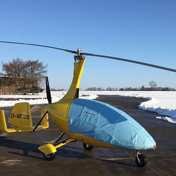 Autogyro Calidus Gyrocopter Canopy Cover made by Cloud Dancers in Germany