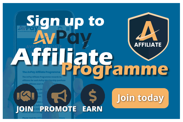 AvPay Affiliate Programme Banner - Join Today