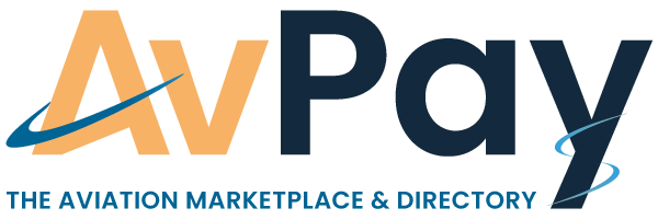 AvPay The Aviation Marketplace & Directory Logo - Transparent - 600 x 200