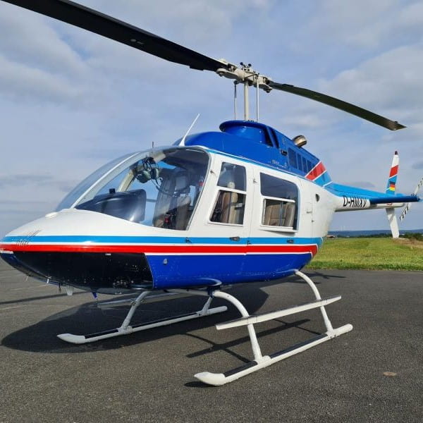 Aviation Sales International helicopter on ground