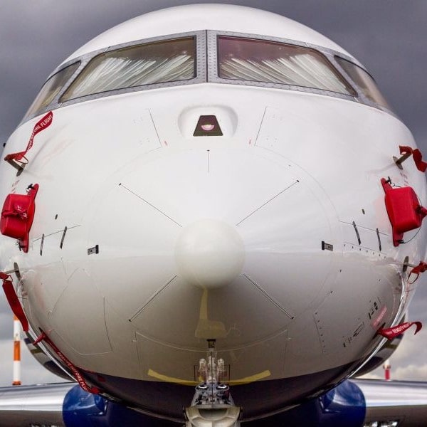 BAS nose of aeroplane