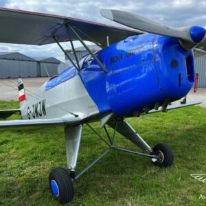 BÜCKER JUNGMANN for sale by Wilco Aviation. View from the front-min