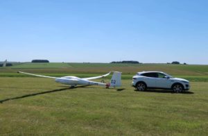 Bath, Wiltshire & North Dorset Gliding Club June Update towed glider to car