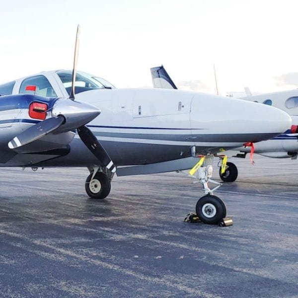Beechcraft 58 Baron for charter with Air New England-min