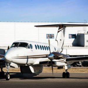Beechcraft King Air 350i For Charter with Industriflyg-min