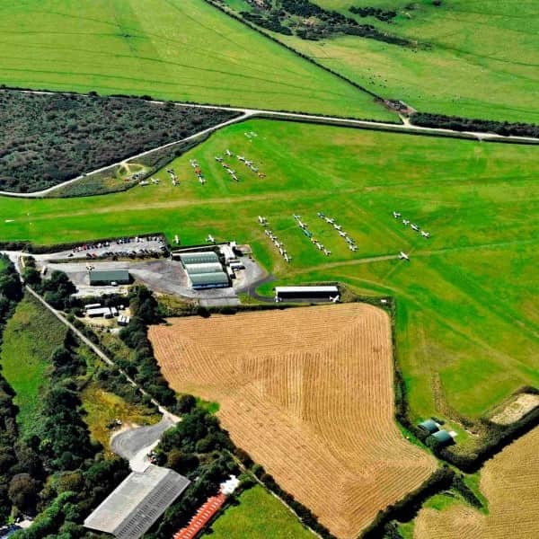 Bodmin Airfield from 2,000 feet