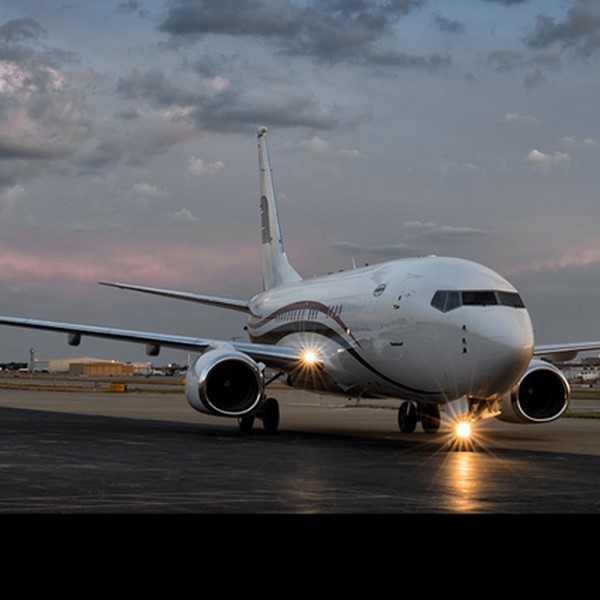 Boeing BBJ2 For Charter with AvconJet. Exterior