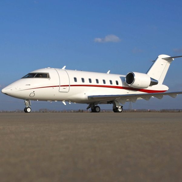 Bombardier Challenger 605 Long Range Jet Aircraft For Charter From Gestair On AvPay aircraft exterior
