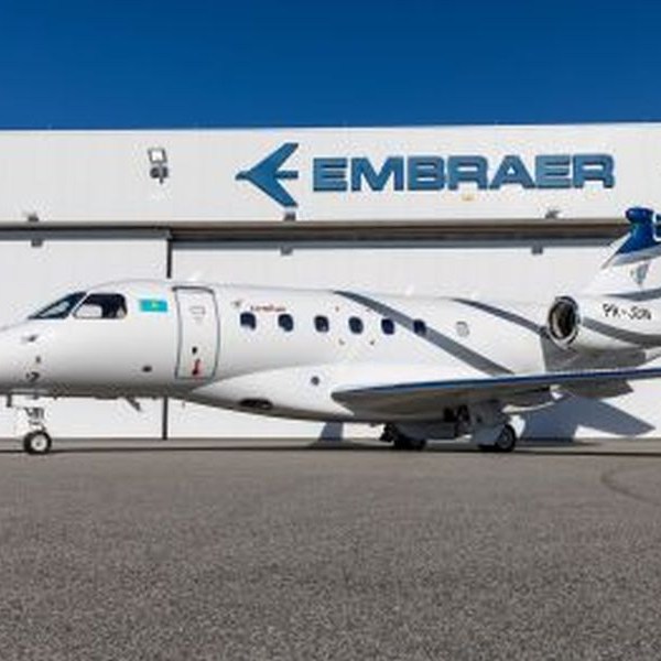 Bombardier Challenger 850 Charter Aircraft From Comlux exterior side on left