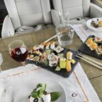 Bombardier Global Express Ultra Long Range Jet Aircraft For Charter From Gestair on AvPay aircraft interior during dining