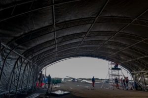 Booker Gliding Club New Hangar 3