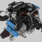 Bristell B23 Turbo view of engine