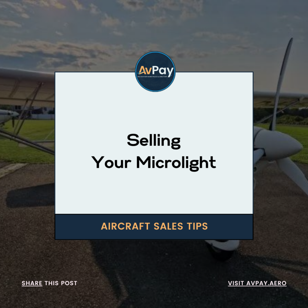 Selling Your Microlight on AvPay