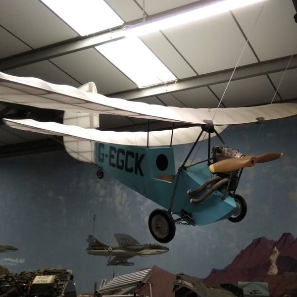 Caernarfon Airworld Museum Airplane on Display