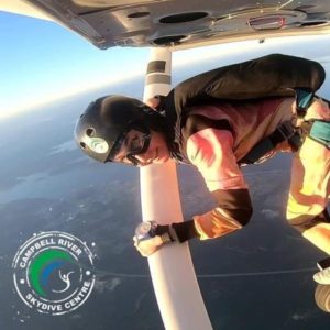 First Skydiving Jump Course Solo Rate with Campbell Skydive in British Columbia, Canada