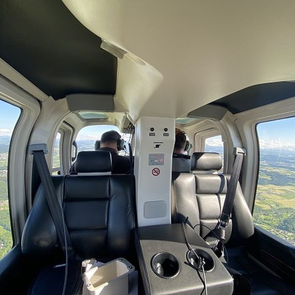 Centaurium Aviation Ltd on AvPay inside helicopter