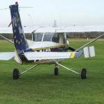 Cessna 150 Sibson Airfield flying lesson