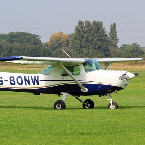 Cessna 152 G-BONW For hire with LAC Flying Club at City Airport Manchester