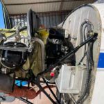 Cessna 170 B for sale by Aeromeccanica. Engine view from the left